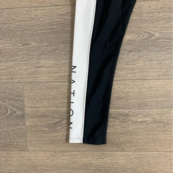 P.E Nation Without Limits Legging High Rise Waist 7/8 length Black Size Small - Picture 7 of 16